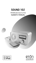 Eton Sound 102 iPod Silver Manuel utilisateur