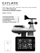 Explore Scientific Professional WIFI Weather Centre 7in1 Le manuel du propriétaire