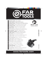 Far Tools REX 120 Manuel utilisateur