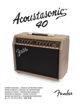 Fender  Acoustasonic™ 40 Le manuel du propriétaire