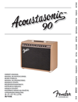 Fender  Acoustasonic™ 90 Manuel utilisateur