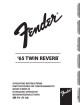 Fender '65 Twin Reverb Le manuel du propriétaire