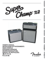 Fender Super Champ™ SC112 Enclosure Manuel utilisateur