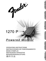 Fender 1270P Le manuel du propriétaire