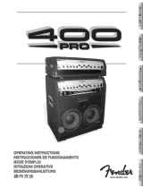 Fender 400 Pro Combo/Head Le manuel du propriétaire