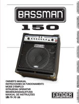 Fender Bassman 150 Manuel utilisateur