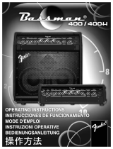 Fender Bassman 400C - 400H Le manuel du propriétaire