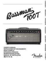 Fender Bassman® 100T Le manuel du propriétaire