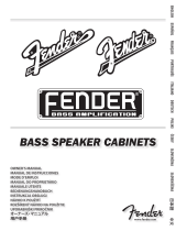 Fender Rumble™ 115/210/410 Cabinet Manuel utilisateur