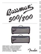 Fender Bassman® 500/800 Le manuel du propriétaire