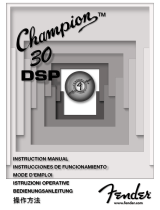 Fender Champion 30 DSP Le manuel du propriétaire