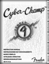 Fender Cyber-Champ Le manuel du propriétaire