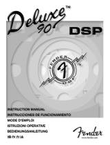 Fender Deluxe 90 DSP Le manuel du propriétaire