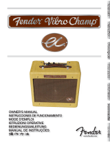 Fender EC Vibro Champ Le manuel du propriétaire