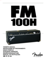 Fender FM 100H Manuel utilisateur