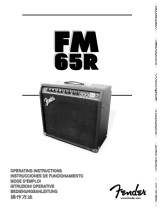 Fender FM 65R Le manuel du propriétaire