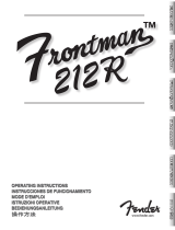 Fender Frontman 212R Operating Instructions Manual