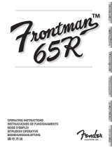 Fender Frontman 65R Operating Instructions Manual