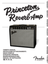 Fender Reverb Amp '65 Princeton Manuel utilisateur