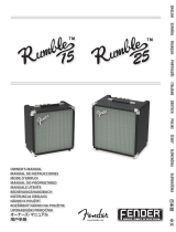 Fender Rumble 25 Le manuel du propriétaire