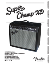 Fender Super Champ XD Le manuel du propriétaire