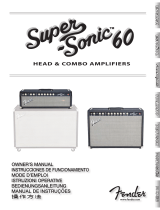 Fender Super-Sonic 60 Le manuel du propriétaire