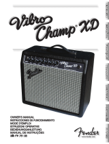 Fender Vibro Champ XD Le manuel du propriétaire