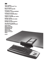 3M Adjustable Keyboard Tray Platform, KP200LE Le manuel du propriétaire