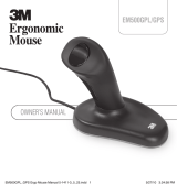3M Wired Ergonomic Mouse, Large, EM500GPL Mode d'emploi