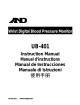 A&D UB-401 Manuel utilisateur