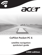 Acer CoPilot Pocket PC6 N300 Edition Manuel utilisateur