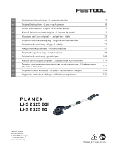 Festool PLANEX LHS 2 225 EQI Mode d'emploi