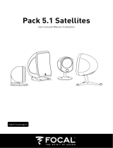 Focal Sib Pack 5.1 - 5 Sib & Sub Air Manuel utilisateur