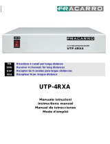 Fracarro UTP-4RXA Fiche technique