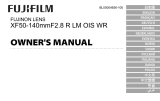 Fujifilm XF50-140mmF2.8 Manuel utilisateur