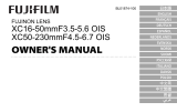 Fujifilm XC16-50mmF3.5-5.6 Le manuel du propriétaire