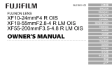 Fujifilm XF 10-24mm f/4 R OIS Manuel utilisateur