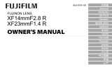 Fujifilm XF23mmF1.4 Manuel utilisateur