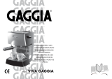 Gaggia VIVA GAGGIA Le manuel du propriétaire