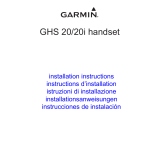 Garmin GHS20 Guide d'installation
