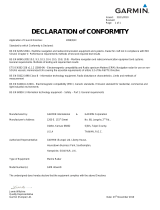 Garmin GMR 404/406xHD Pedestaali Déclaration de conformité