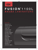 GBC Fusion 1100L A4 Manuel utilisateur