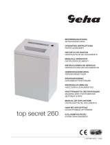 Geha Top Secret 260 S6 Mode d'emploi