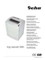 Geha Top Secret 390 S4 Mode d'emploi