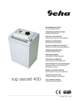 Geha Top Secret 400 S6 Mode d'emploi