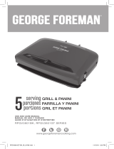 George Foreman RPGV3801GT Mode d'emploi