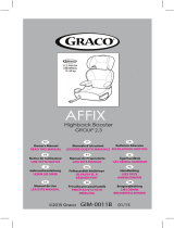 Graco Affix Group 2/3 Car Seat Manuel utilisateur