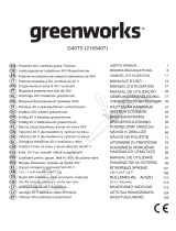 Greenworks G40T5 - 2105407 Le manuel du propriétaire