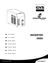 GYS Greenline Inverter 5000 Manuel utilisateur