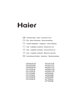 Haier AFD631CX Manuel utilisateur
